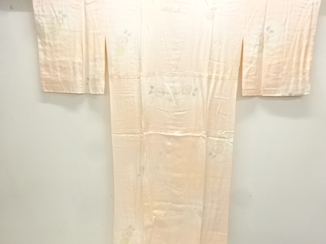 JAPANESE KIMONO / CAMELLIA PATTERN HITOEJUBAN